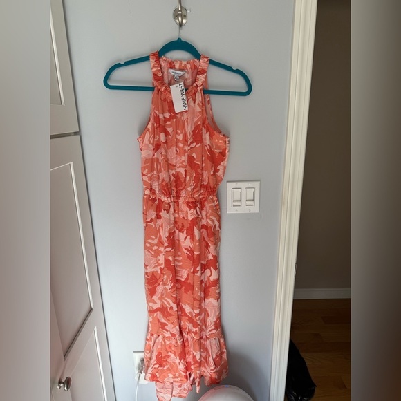 Nine West Dresses & Skirts - NWT Nine West Coral Floral High Neck Dress